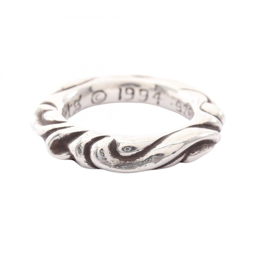 Chrome Hearts Scroll Band Ring Used #368827C73B